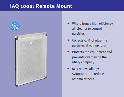 IAQ 1000 Remote Mount