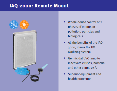 IAQ 2000 Remote Mount