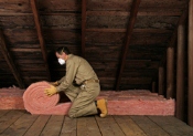 installing insulation in attic